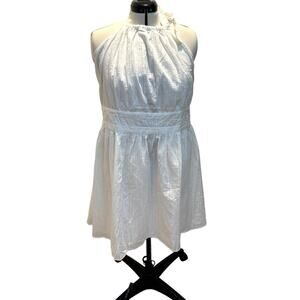 Target Women’s White Halter Dress – Size 3X – NWT‎ – Summer Resort Wear
